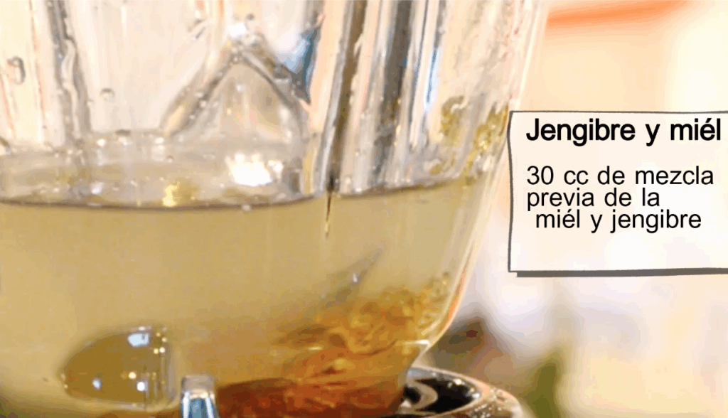 Receta Pisco sour jengibre miel
